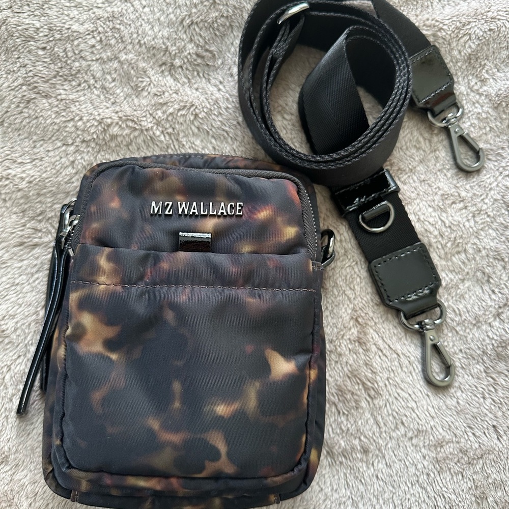MZ Wallace Men's Camouflage Crossbody Bag
